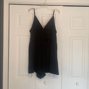Black Silky romper